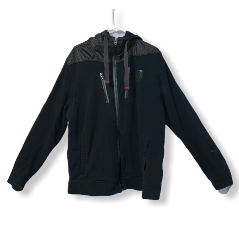 Authentic Ferrari x Puma Zip Up Hoodie